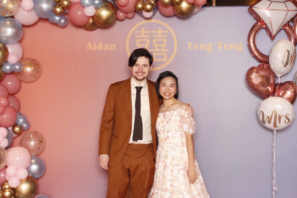 4R Photobooth Klang Valley Custom Backdrop