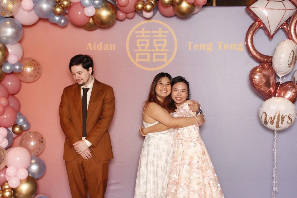 4R Photobooth Klang Valley Custom Backdrop