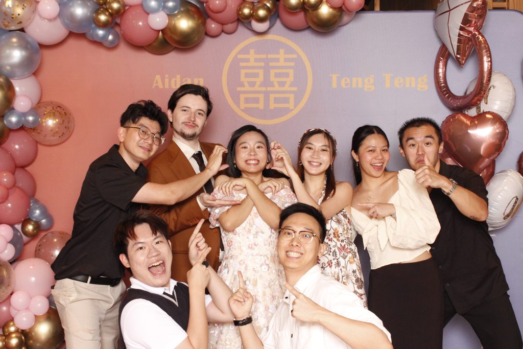 4R Photobooth Klang Valley Custom Backdrop